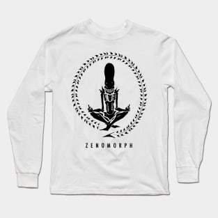 Zenomorph (light) Zen Yoga Aliens Long Sleeve T-Shirt